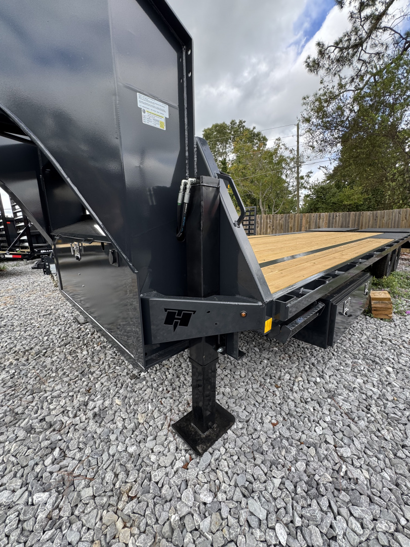 New 2026 Hillcrest Trailers 102"x25  Gooseneck Equipment Trailer