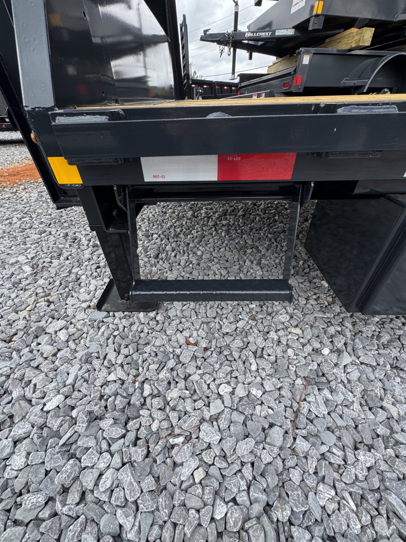 New 2026 Hillcrest Trailers 102"x25  Gooseneck Equipment Trailer