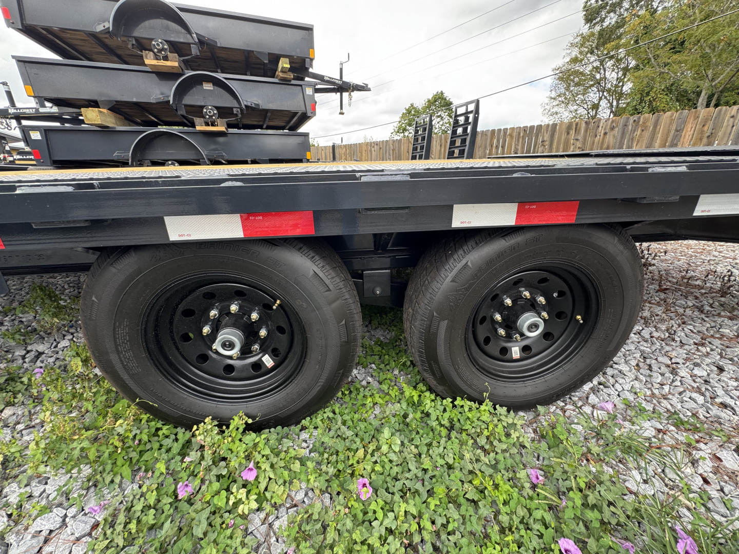New 2026 Hillcrest Trailers 102"x25  Gooseneck Equipment Trailer