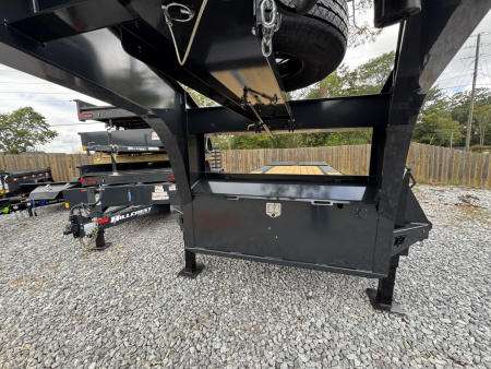 New 2026 Hillcrest Trailers 102"x25  Gooseneck Equipment Trailer
