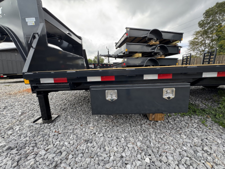 New 2026 Hillcrest Trailers 102"x25  Gooseneck Equipment Trailer