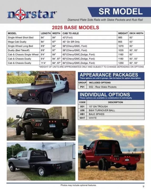 New 2025 Norstar SR0869756 Truck Bed