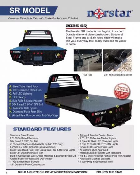 New 2025 Norstar SR0869756 Truck Bed