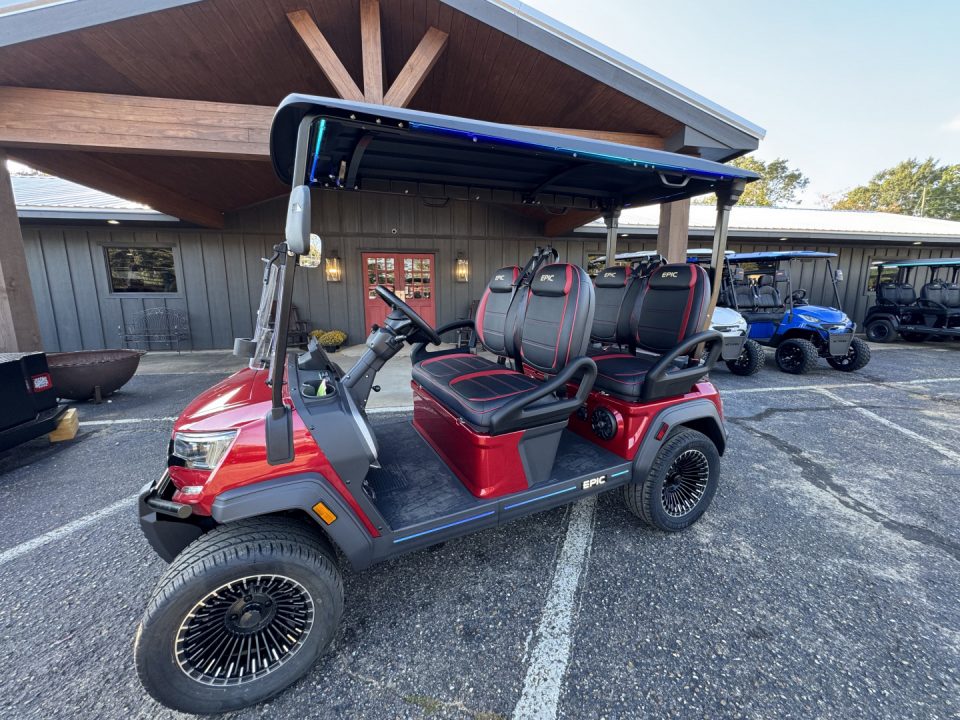 New 2026 Icon EV EPIC E40FX Golf Cart