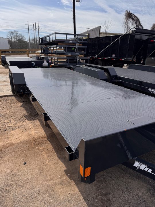 New 2026 Hillcrest Trailers 7182SCDP 7x20 7k Steel Floor Car Hauler