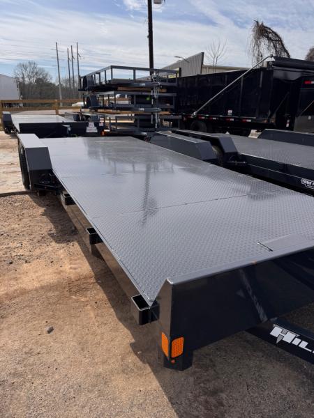 New 2026 Hillcrest Trailers 7182SCDP 7x20 7k Steel Floor Car Hauler