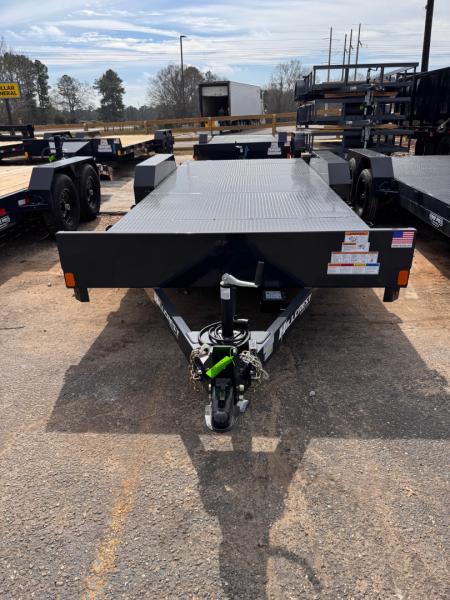 New 2026 Hillcrest Trailers 7182SCDP 7x20 7k Steel Floor Car Hauler