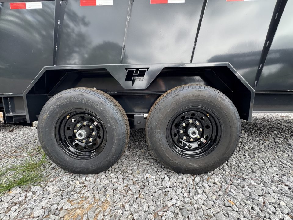 New 2026 Hillcrest Trailers 14716SDH 7x16 14k HS Dump Trailer