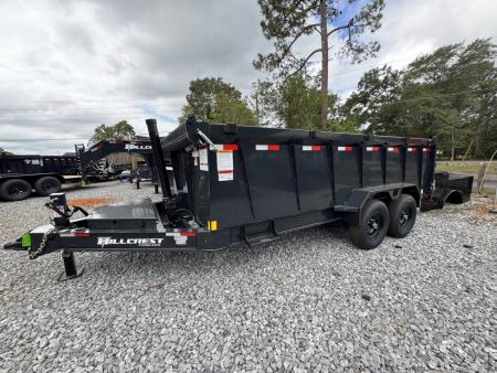New 2026 Hillcrest Trailers 14716SDH 7x16 14k HS Dump Trailer