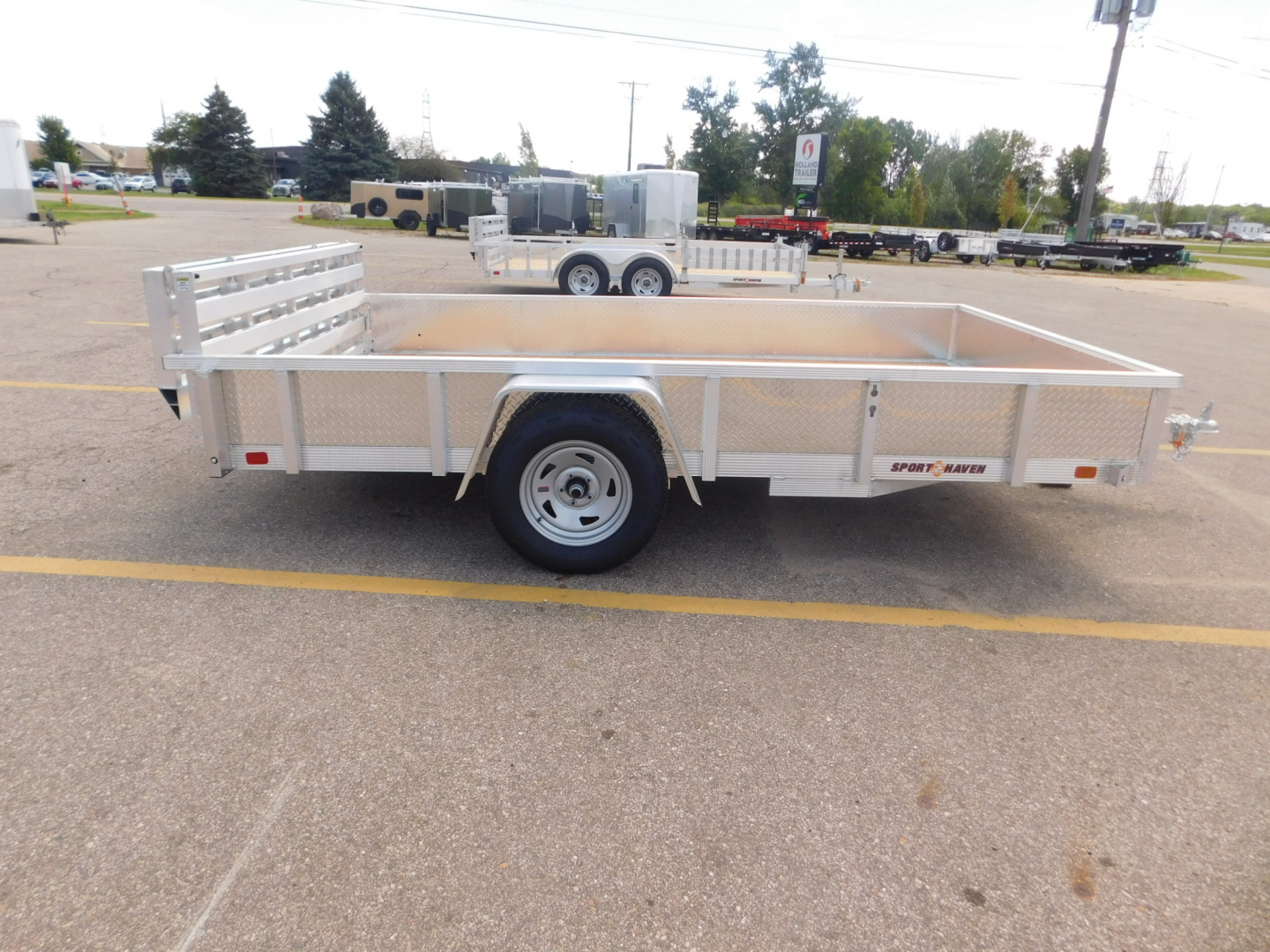 New 2026 Sport Haven AUT712S-F Utility Trailer