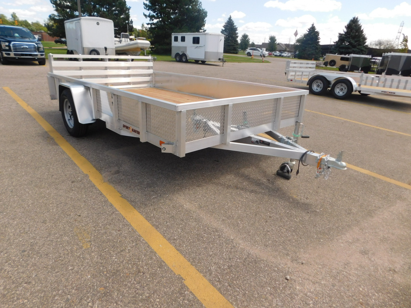 New 2026 Sport Haven AUT712S-F Utility Trailer