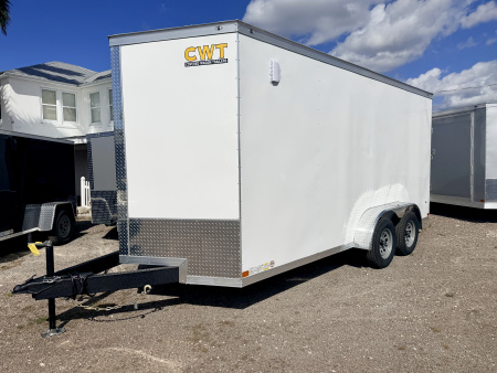 New 2026 Covered Wagon Trailers 7X16 TA 7FT INT HEIGHT Cargo / Enclosed Trailer