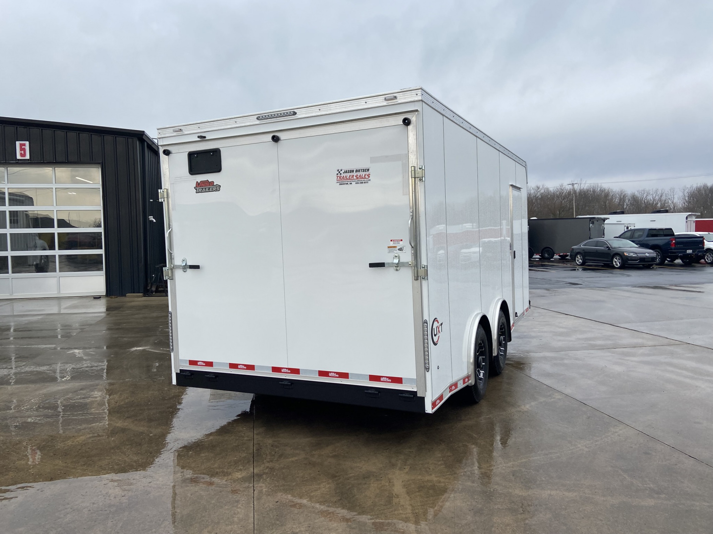 New United UXT 8.5X18 Cargo Enclosed Trailer