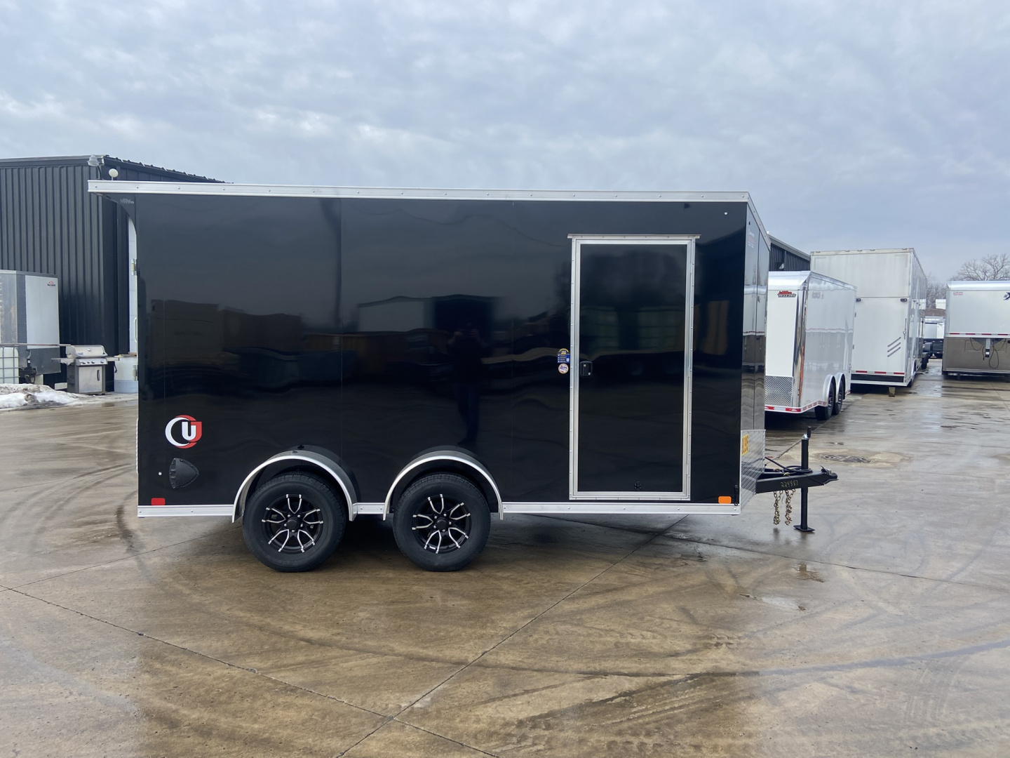 New United UJ Enclosed Cargo Trailer 14'