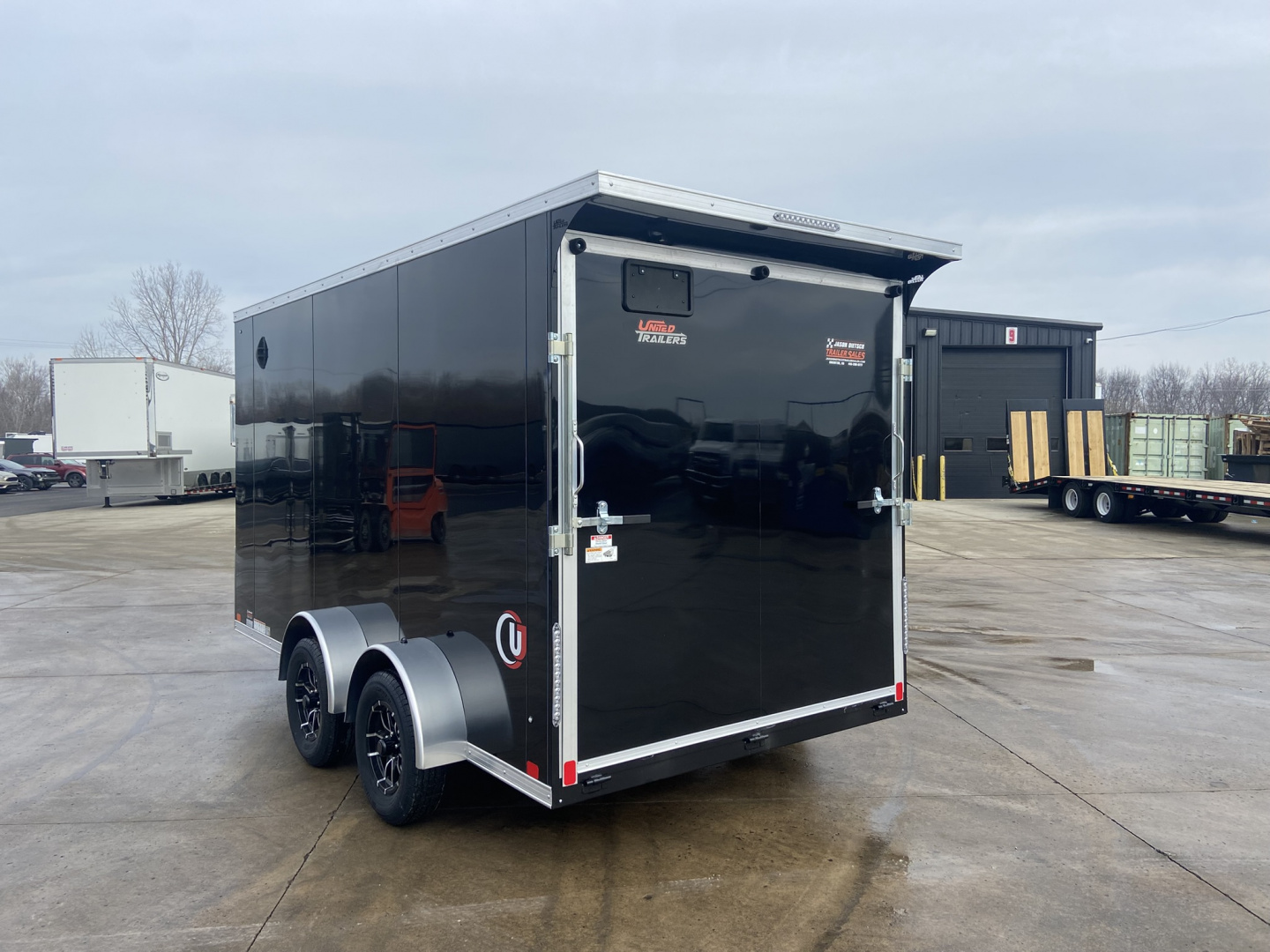 New United UJ Enclosed Cargo Trailer 14'