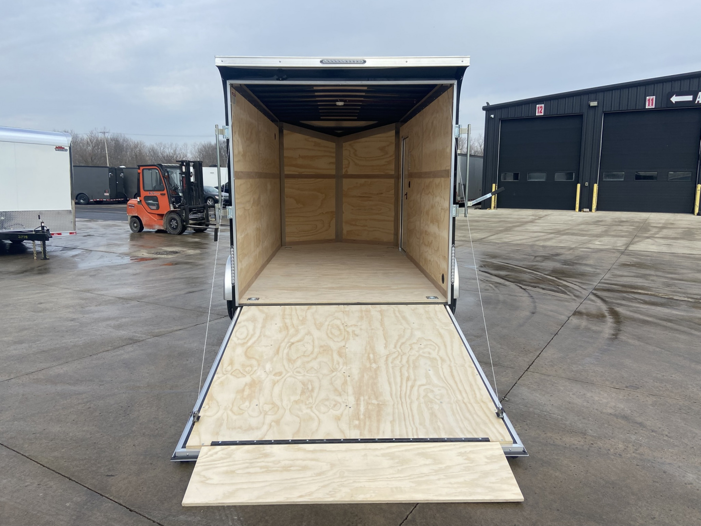New United UJ Enclosed Cargo Trailer 14'