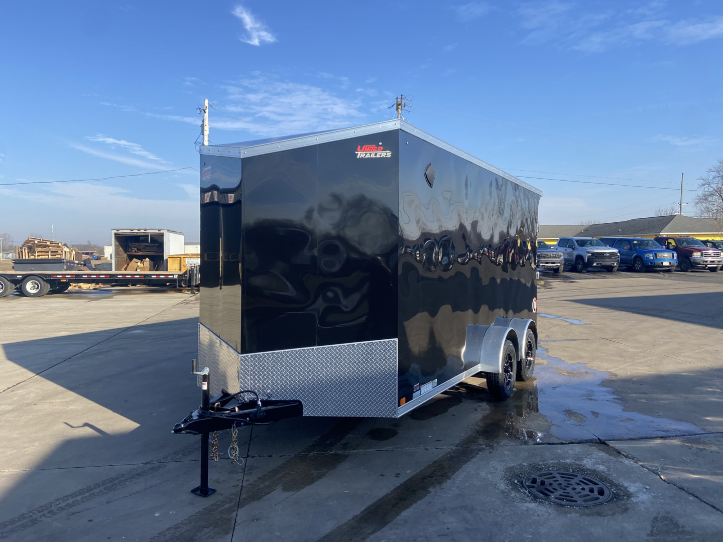 New United 16' Enclosed Cargo Trailer