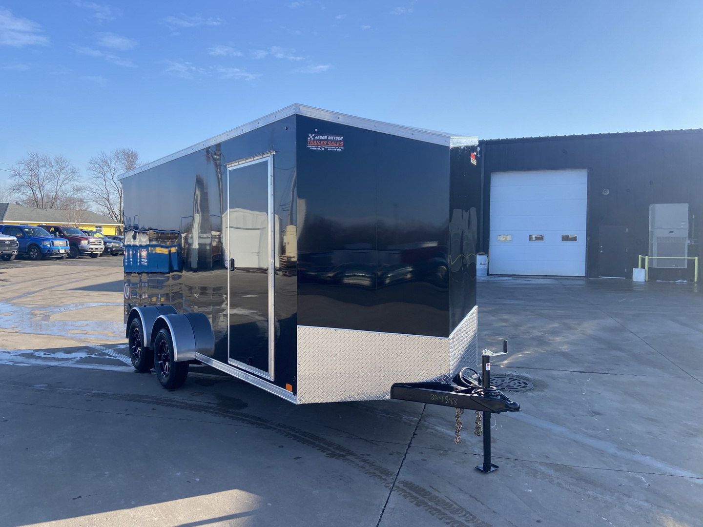 New United 16' Enclosed Cargo Trailer