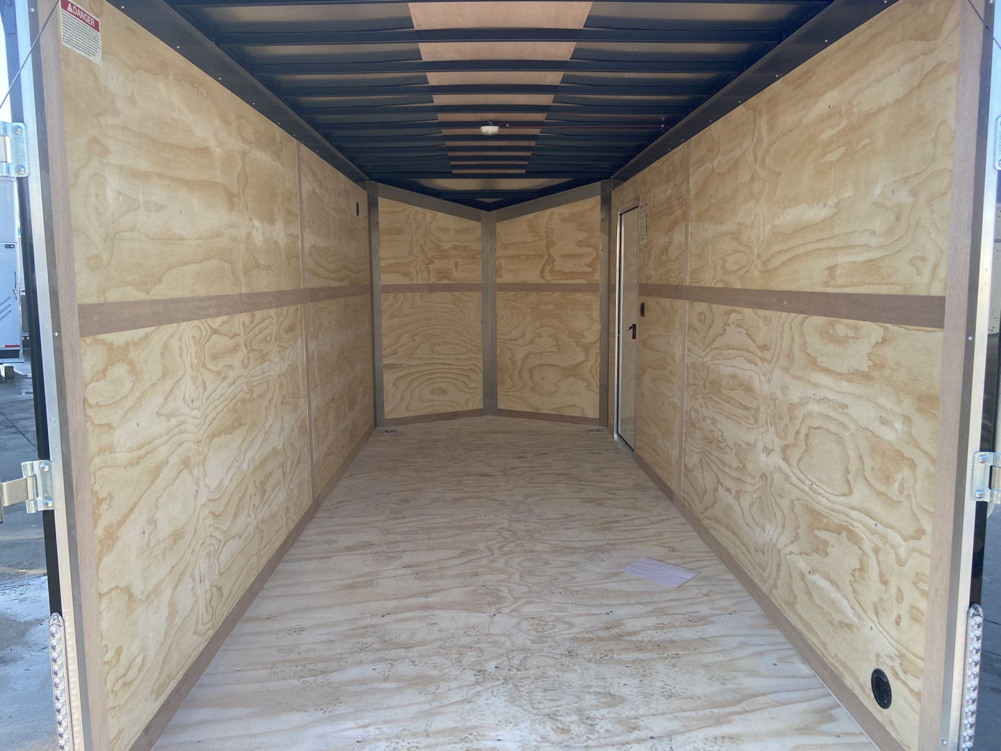 New United 16' Enclosed Cargo Trailer