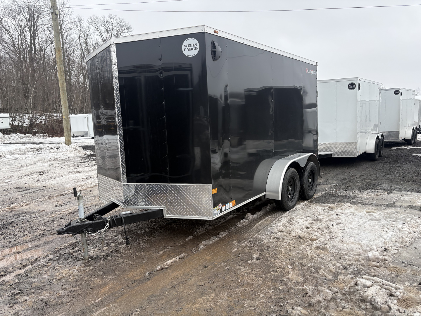 New 2026 WELLS CARGO Fasttrac Deluxe 7x12 7K 6'6