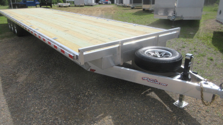 New 2026 Wolverine Trailers Aluminum 21k Deckover Trailer