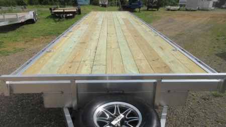 New 2026 Wolverine Trailers Aluminum 21k Deckover Trailer