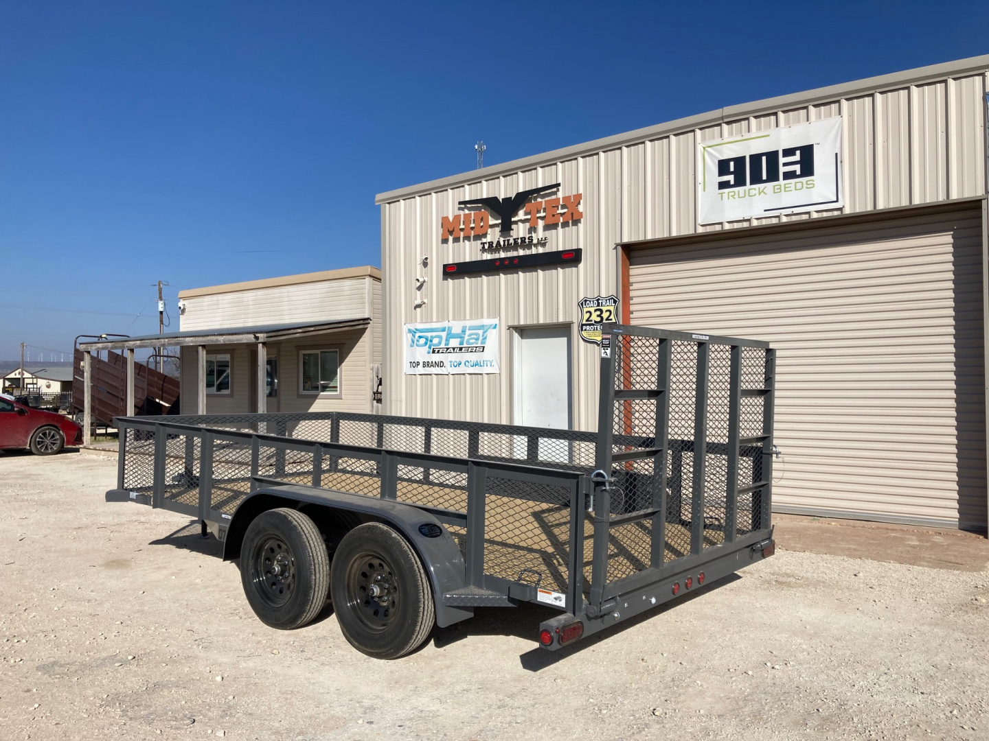 New 2026 Top Hat Trailers 14' X 83" RX Utility Trailer