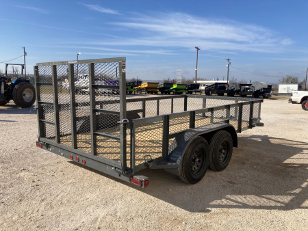 New 2026 Top Hat Trailers 14' X 83" RX Utility Trailer