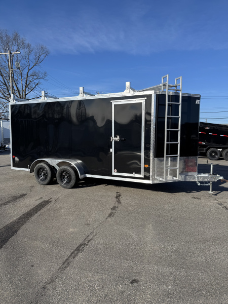 New 2026 E-Z Hauler 7'X16' ULTIMATE CONTRACTOR Cargo / Enclosed Trailer