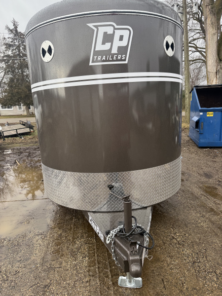 New 2026 CornPro 6X16 7K ARIZONA BEIGE BUMPER PULL Stock Trailer