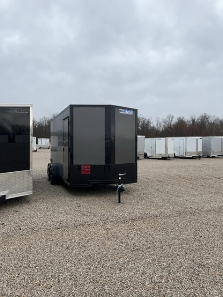 New 2026 Impact Trailers Quake 7 x 16 7K Ramp Door Cargo / Enclosed Trailer