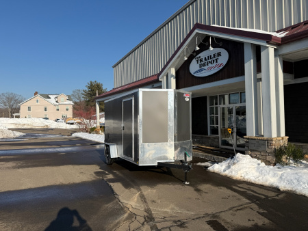 New Pace American 6′ x 12′ + V-Nose Enclosed Cargo Trailer with Ramp Door 2.9K