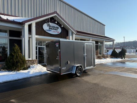New Pace American 6′ x 12′ + V-Nose Enclosed Cargo Trailer with Ramp Door 2.9K