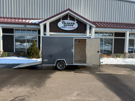 New Pace American 6′ x 12′ + V-Nose Enclosed Cargo Trailer with Ramp Door 2.9K