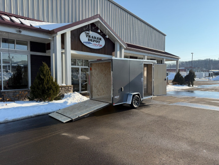 New Pace American 6′ x 12′ + V-Nose Enclosed Cargo Trailer with Ramp Door 2.9K