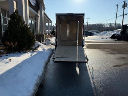 New Pace American 6′ x 12′ + V-Nose Enclosed Cargo Trailer with Ramp Door 2.9K