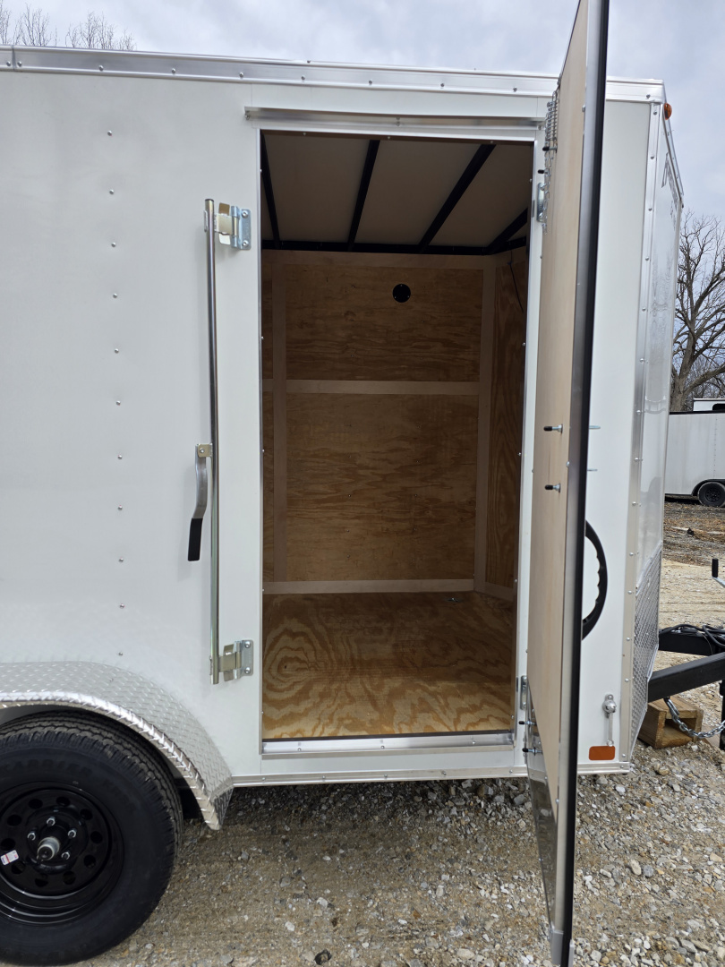 New 2026 Homesteader Trailer 6x12 TA , 6'5" interior height, 3.5k axles, intrepid series Cargo / Enclosed Trailer