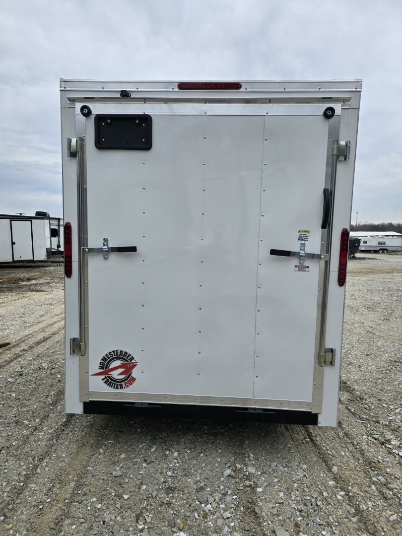 New 2026 Homesteader Trailer 6x12 TA , 6'5" interior height, 3.5k axles, intrepid series Cargo / Enclosed Trailer