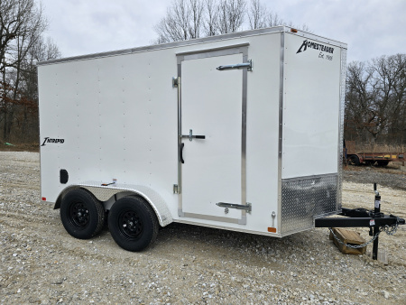 New 2026 Homesteader Trailer 6x12 TA Cargo / Enclosed Trailer, 6'5  interior height, 35k axles, intrepid series Cargo / Enclosed Trailer