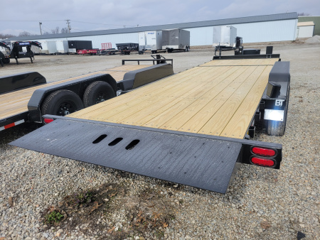 New 2026 Behnke 7x18+6 Tilt bed equipment trailer