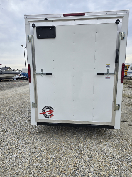 New 2026 Homesteader Trailer 6x12 SA, 6'5" interior height, 3.5k axles, .030 exterior, intrepid series Cargo / Enclosed Trailer