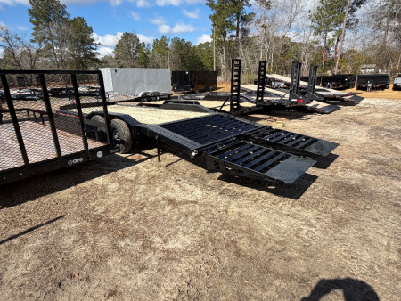 New 2026 Caliber Trailer Mfg 8.5x20 TA Equipment Trailer