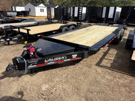 New 2026 Caliber Trailer Mfg 8.5x20 TA Equipment Trailer