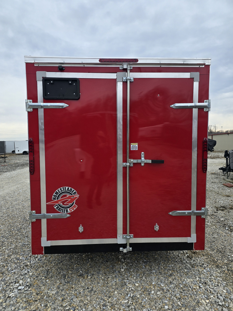 New 2026 Homesteader Trailer 6x10 SA, 6' interior height, 35k axles, .030 exterior, intrepid series with barn doors Cargo / Enclosed Trailer