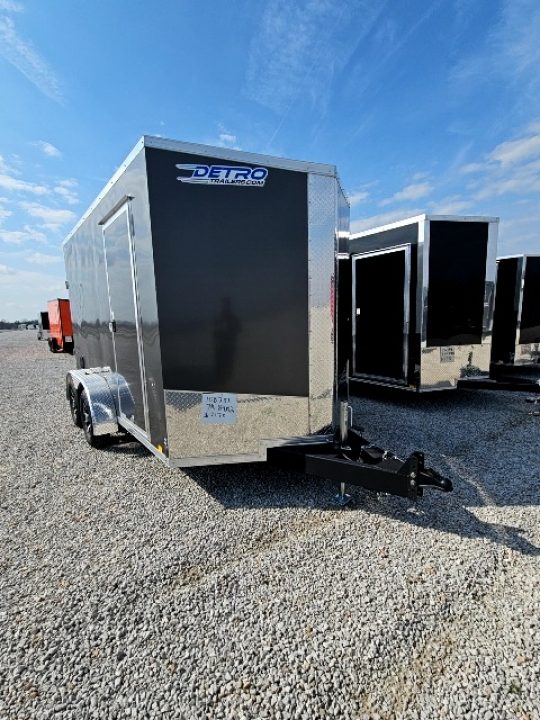 New 2026 Impact Trailers Tremor 7x12 7K Ramp Door Cargo / Enclosed Trailer