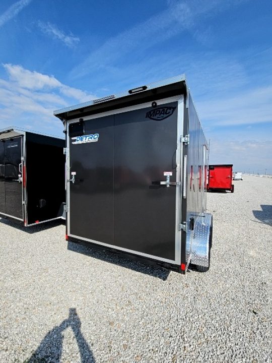 New 2026 Impact Trailers Tremor 7x12 7K Ramp Door Cargo / Enclosed Trailer