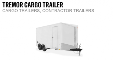 New 2026 Impact Trailers Tremor 7x12 7K Ramp Door Cargo / Enclosed Trailer
