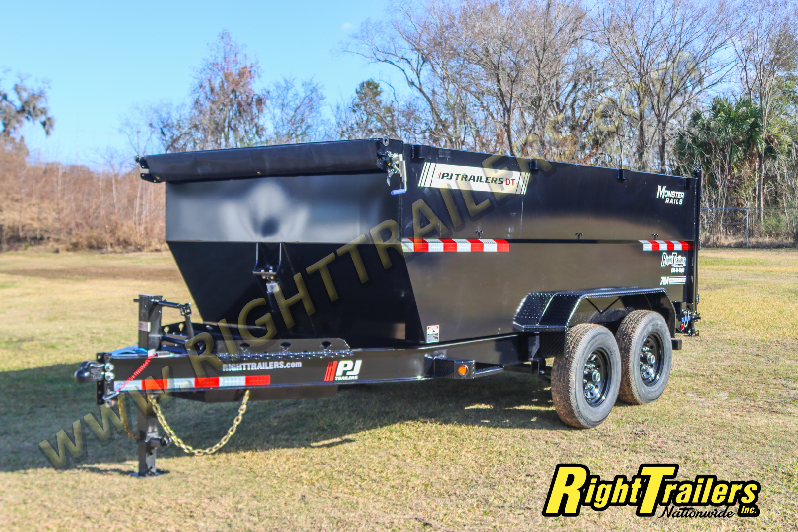 New 2026 7X14 PJ Dump Trailer