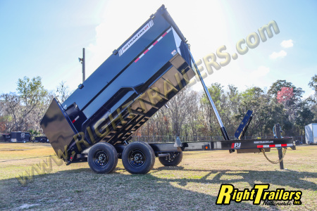 New 2026 7X14 PJ Dump Trailer