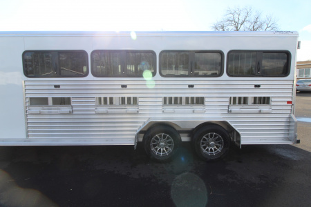 New 2026 Frontier Trailers Low Pro 8 Pen 7x20 Stock Trailer - Many Great Features!